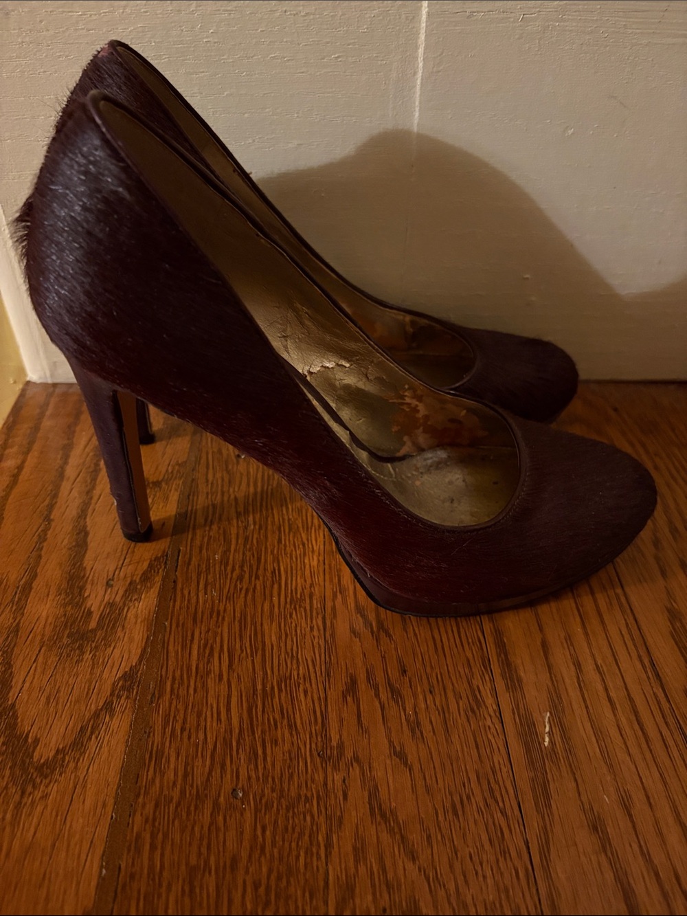 BCBGeneration Haircalf high heels